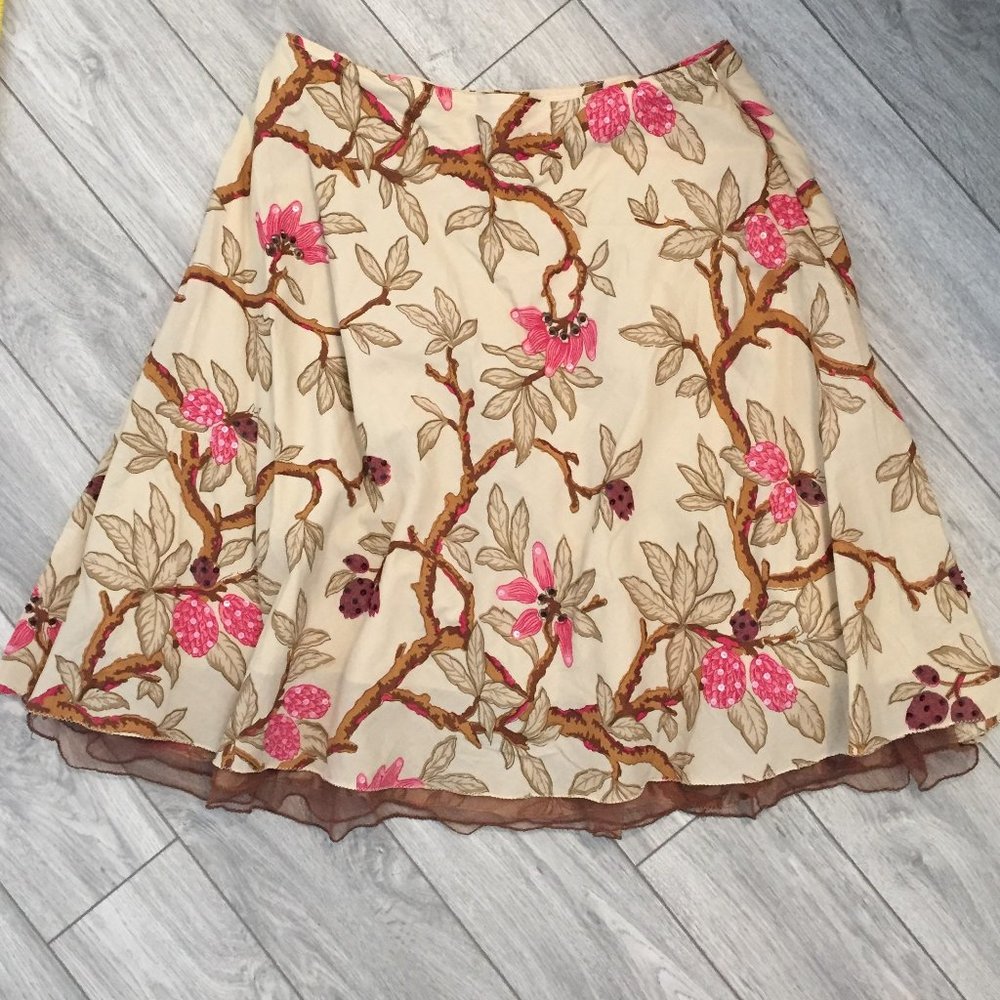 Pura Vida Floral Skirt
